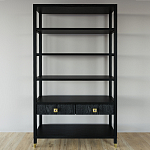 Стеллаж с двумя ящиками Elsa Dreams Black варинант исполнения - 4 | Loft Concept в Екатеринбурге