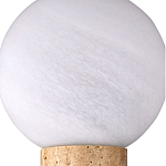 Бра цилиндрической формы с 2-мя плафонами белого цвета Marble Glow варинант исполнения - 4 | Loft Concept в Екатеринбурге