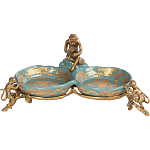 Блюдо двойное из фарфора Crogy варинант исполнения - 1 | Loft Concept в Екатеринбурге