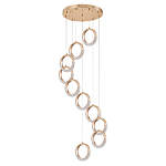 Люстра светодиодная Golden Shackle варинант исполнения - 4 | Loft Concept в Екатеринбурге