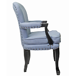 Кресло Aubrey Classical Armchair blue flax варинант исполнения - 1 | Loft Concept в Екатеринбурге