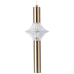 Подвесной светильник Toussaint Metal Tube Brass Hanging Lamp варинант исполнения - 1 | Loft Concept в Екатеринбурге