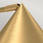 Бра с широким конусным плафоном с золотистой внутренней стороной Alora Mood варинант исполнения - 7 | Loft Concept в Екатеринбурге