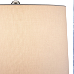 Настольная лампа керамическая с бело-синими мазками Painterly Strokes варинант исполнения - 2 | Loft Concept в Екатеринбурге