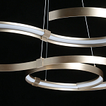 Люстра подвесная светодиодная в виде волнообразной ленты Ribbon Vortex варинант исполнения - 22 | Loft Concept в Екатеринбурге