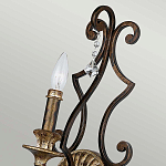 Бра в форме свечи и подвесками в классическом стиле Quoizel варинант исполнения - 2 | Loft Concept в Екатеринбурге