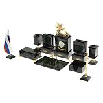 Настольный письменный набор из нефрита в подарочной коробке Victorious варинант исполнения - 2 | Loft Concept в Екатеринбурге