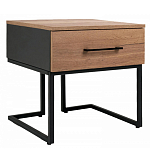 Тумба прикроватная с ящиком в стиле лофт Urban Style Space варинант исполнения - 1 | Loft Concept в Екатеринбурге