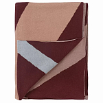 Плед из хлопка с геометрическим рисунком Elan Stripe Addison варинант исполнения - 1 | Loft Concept в Екатеринбурге