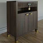 Комод Elsa Dreams Walnut Двухстворчатый  варинант исполнения - 3 | Loft Concept в Екатеринбурге