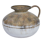 Ваза металлическая с ручкой Bygone Era варинант исполнения - 1 | Loft Concept в Екатеринбурге