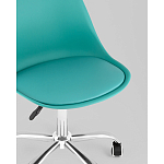 Офисный стул на металлическом основании EGGERY Blue пластик варинант исполнения - 2 | Loft Concept в Екатеринбурге