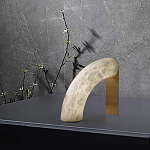 Прикроватная лампа из мрамора в форме дуги Rainbow Light варинант исполнения - 3 | Loft Concept в Екатеринбурге