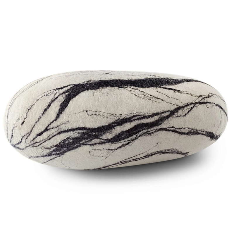 Пуф - Камень Nullah Черно-белый в Екатеринбурге | Loft Concept 