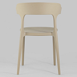 Бежевый стул из прочного PP-пластика JORIS варинант исполнения - 4 | Loft Concept в Екатеринбурге