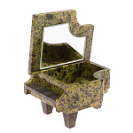 Шкатулка в виде рояля из натурального камня змеевик Stone Casket варинант исполнения - 2 | Loft Concept в Екатеринбурге