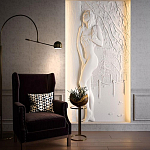 Барельеф NAKED варинант исполнения - 3 | Loft Concept в Екатеринбурге