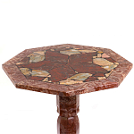 Кофейный стол из натуральных камней Лемезит и Яшма Natural Stone Tables варинант исполнения - 16 | Loft Concept в Екатеринбурге