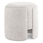 Дизайнерский Пуф Букле Poof Alice Light Gray Boucle  варинант исполнения - 1 | Loft Concept в Екатеринбурге