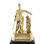 Часы настольные бронзовые из натурального камня Яшма Stone Clock варинант исполнения - 4 | Loft Concept в Екатеринбурге