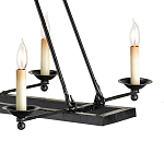 Люстра линейная прямоугольная Linear Proposal варинант исполнения - 1 | Loft Concept в Екатеринбурге