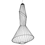 Подвесной светильник из металла Geometry of Beauty варинант исполнения - 2 | Loft Concept в Екатеринбурге