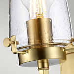 Бра с прозрачным стеклянным плафоном Kichler варинант исполнения - 3 | Loft Concept в Екатеринбурге