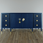 Большой Комод-буфет Elsa Dreams Blue с ящиками варинант исполнения - 5 | Loft Concept в Екатеринбурге