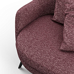 Мебельная ткань Шенилл фиолетовый цвет 138 см T4-25 варинант исполнения - 3 | Loft Concept в Екатеринбурге