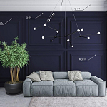 Гладкий карниз KT-59 варинант исполнения - 3 | Loft Concept в Екатеринбурге