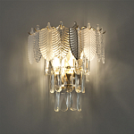 Бра Feather c Рельефным Стеклом варинант исполнения - 3 | Loft Concept в Екатеринбурге