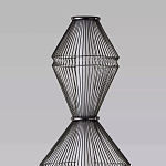 Торшер светодиодный с плетеным металлическим каркасом Metal Interweaving варинант исполнения - 3 | Loft Concept в Екатеринбурге