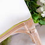 Барный стул золотистый из натурального бука с изображением птицы и цветов Blooming Birds варинант исполнения - 3 | Loft Concept в Екатеринбурге