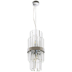 Подвесной светильник Deniel Crystal Hanging Lamp Chrome варинант исполнения - 2 | Loft Concept в Екатеринбурге