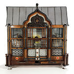 Декоративная антикварная клетка Wise Raven варинант исполнения - 1 | Loft Concept в Екатеринбурге