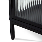 Сервант двухдверный с рифленым стеклом The Keeper варинант исполнения - 5 | Loft Concept в Екатеринбурге