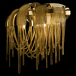 Бра с металиическими цепочками и дугообразными элементами Atlantis Chain варинант исполнения - 10 | Loft Concept в Екатеринбурге