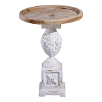 Приставной столик с резным античным узором Antique Engraving варинант исполнения - 1 | Loft Concept в Екатеринбурге