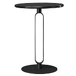 Кофейный столик черный круглый Graceful Base варинант исполнения - 3 | Loft Concept в Екатеринбурге