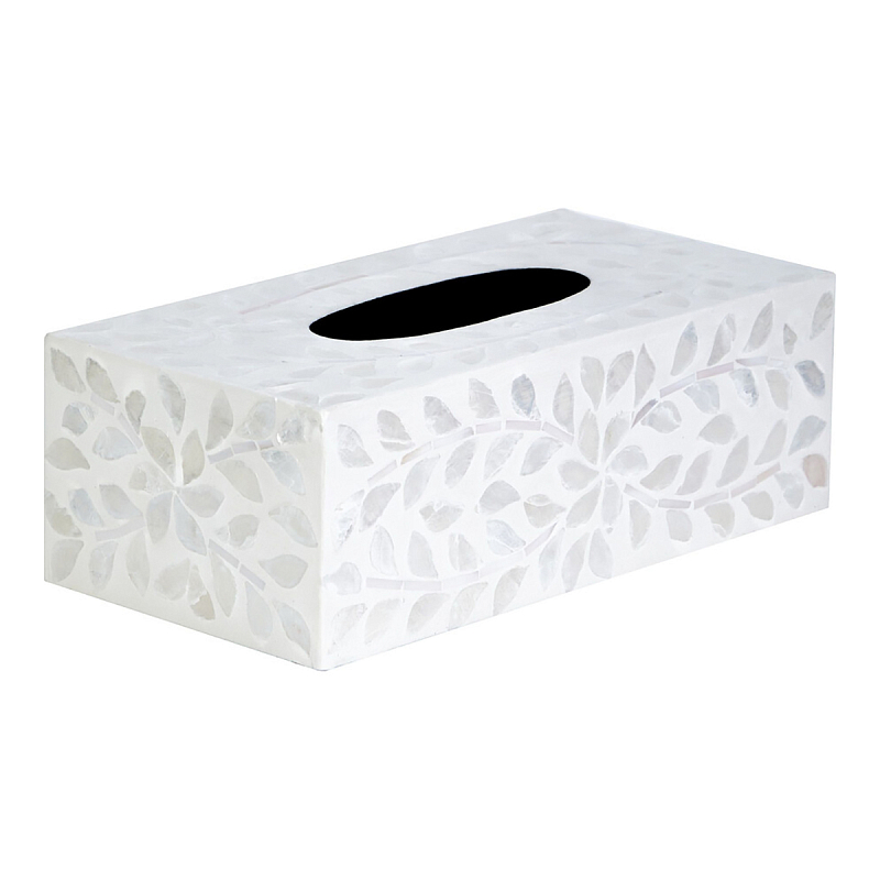 Салфетница Esmee Bone Inlay Белый Салфетница Esmee Bone Inlay Белый в Екатеринбурге | Loft Concept