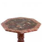 Кофейный стол из натуральных камней Лемезит и Яшма Natural Stone Tables варинант исполнения - 24 | Loft Concept в Екатеринбурге