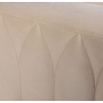 Кресло велюровое бежевое Cubic Silhouette варинант исполнения - 4 | Loft Concept в Екатеринбурге