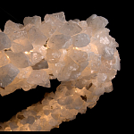 Люстра кольцевая из натурального горного хрусталя Harmonious Crystal Circles варинант исполнения - 3 | Loft Concept в Екатеринбурге