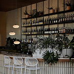 Подвесной светильник с плафоном в виде эллипса из белого алебастра Cryptocrystalline Stone варинант исполнения - 5 | Loft Concept в Екатеринбурге