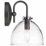 Бра с куполообразным прозрачным плафоном Glass Dome with Seeds варинант исполнения - 3 | Loft Concept в Екатеринбурге