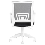 Офисное кресло с основанием из белого пластика Desk chairs Black варинант исполнения - 4 | Loft Concept в Екатеринбурге