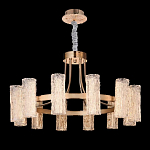 Люстра круглая с текстурными цилиндрическими плафонами Glimpse варинант исполнения - 6 | Loft Concept в Екатеринбурге