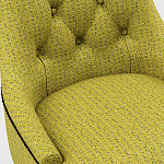 Мебельная ткань Шенилл горчичный цвет 142 см T4-62 варинант исполнения - 11 | Loft Concept в Екатеринбурге