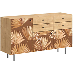 Буфет с принтом на дверцах Elise Cupboard варинант исполнения - 5 | Loft Concept в Екатеринбурге