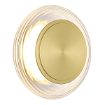 Бра круглое золото/прозрачный Plumpness LED 7 варинант исполнения - 1 | Loft Concept в Екатеринбурге